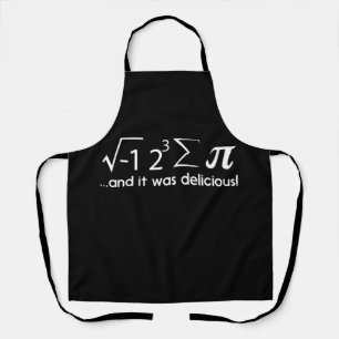 I食べ Some Pi 8合計パイ先生スTシャツ エプロン