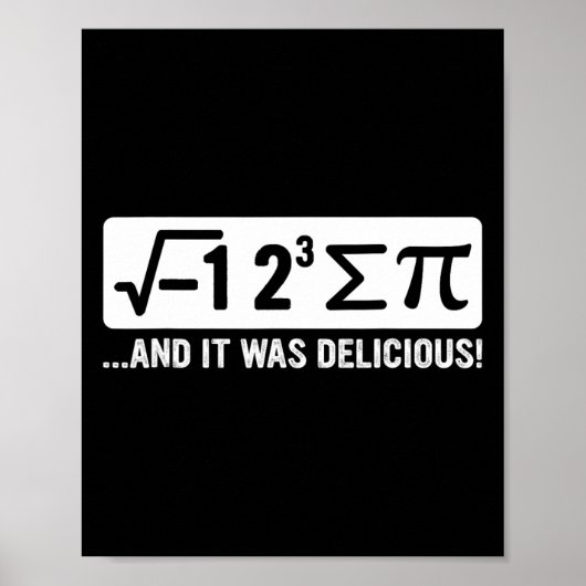 I食べ Some Pi - Pi DayとおもしろいMath Lover Gift 1 ポスター (正面)