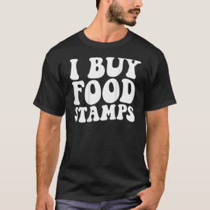I食買物切手2 Tシャツ