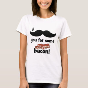 I髭ベーコンのための Tシャツ