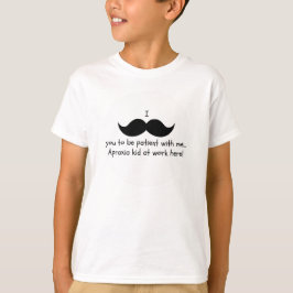 I髭忍耐強い… 失行症のワイシャツ Tシャツ