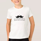 I髭忍耐強い… 失行症のワイシャツ Tシャツ (正面)