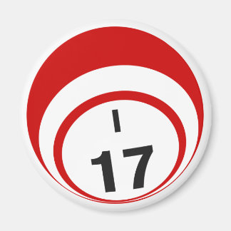 I17ビンゴボール冷蔵庫用マグネット マグネット