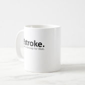 i2stroke 面白いマグカップ コーヒーマグカップ (正面左)