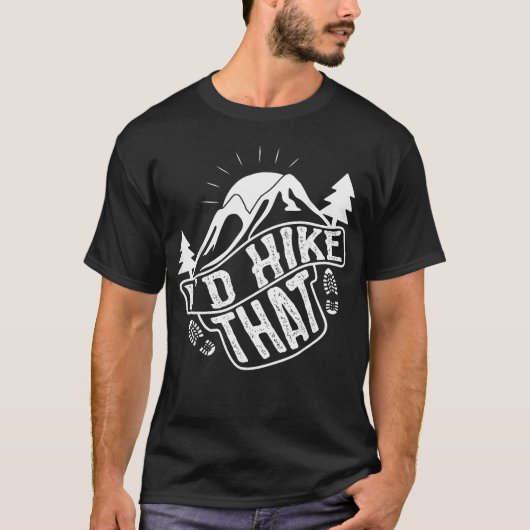 I39D Hike That Funny Tシャツ (正面)