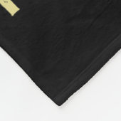 I39mの最初の喜び皮肉な怒った猫ロー フリースブランケット (角)