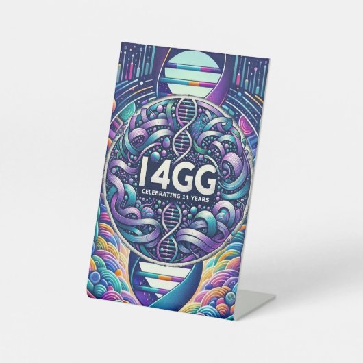 I4GG 2025 台座サイン (正面)