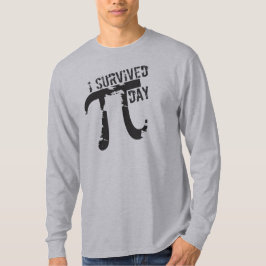 I おもしろい Pi生き延び Day - Pi記号 Tシャツ