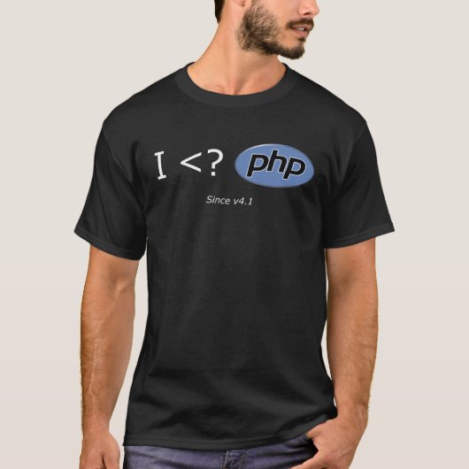 I <か。 PHP Tシャツ (正面)