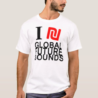 I ₪の全体的なFuturesoundsのTシャツ Tシャツ