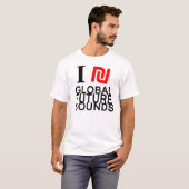 I ₪の全体的なFuturesoundsのTシャツ Tシャツ (正面フル)