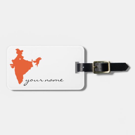 I ♥のIndia_luggageのラベル ラゲッジタグ (正面横)