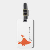 I ♥のIndia_luggageのラベル ラゲッジタグ (正面縦)