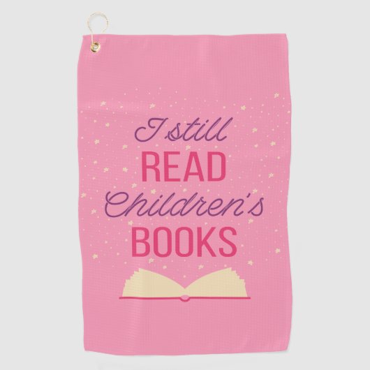 I.ま読だ子どもの本3 ゴルフタオル (正面)