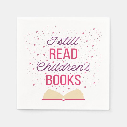 I.ま読だ子どもの本3 スタンダードカクテルナプキン (正面)