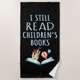 I.ま読だ子どもの本II ビーチタオル