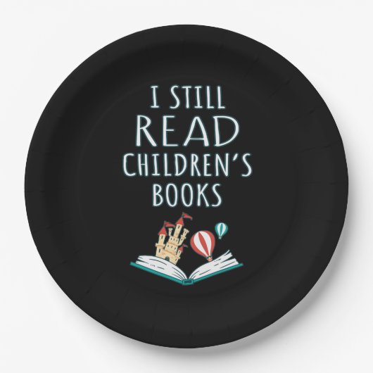 I.ま読だ子どもの本II ペーパープレート (正面)
