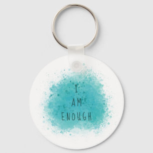 'I インスパイア Am Eouth シンプル Affirmation引用文 キーホルダー
