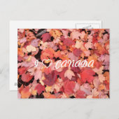 I ❤カナダ ポストカード (正面/裏面)