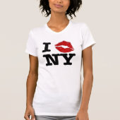 I "キスの"ニューヨークのワイシャツ Tシャツ (正面)