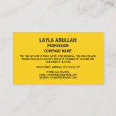 I – キリバス国旗・紋章・キリバス国旗 名刺 (裏面)