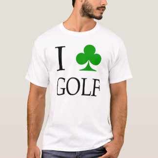 I "クラブ"ゴルフ Tシャツ