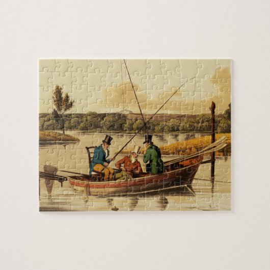 I.クラーク著aquatintedパントで採取しますパブ。 によって ジグソーパズル (横)