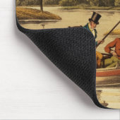 I.クラーク著aquatintedパントで採取しますパブ。 によって マウスパッド (コーナー)