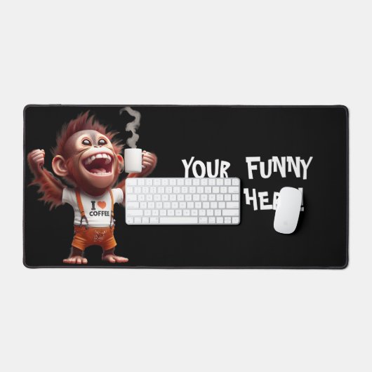 I ♥コーヒー デスクマット (キーボード&マウス)