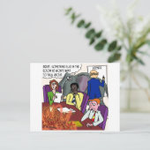 I.ゾウと火を無視する会議 ポストカード (スタンド正面)