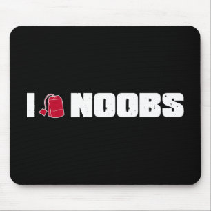 I (ティーバッグの) noobs マウスパッド