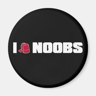 I (ティーバッグの) noobs マグネット