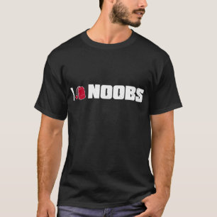 I (ティーバッグの) noobs tシャツ