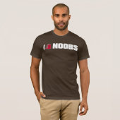 I (ティーバッグの) noobs tシャツ (正面フル)
