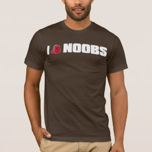 I (ティーバッグの) noobs tシャツ