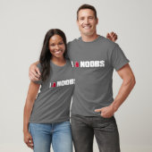 I (ティーバッグの) noobs tシャツ (ユニセックス)