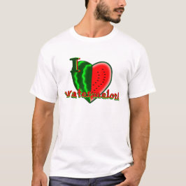 I (ハートの)スイカ Tシャツ