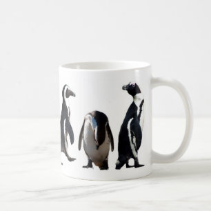 I (ハートの)ペンギンのマグ コーヒーマグカップ