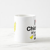 I (ハートの)鶏 マグカップ (中央)