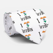 I "ハート"インド- I愛インド ネクタイ (ロール)