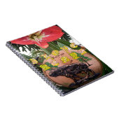 I (ハート)ケニアバッファローパッチ/プリント ノートブック (右側)