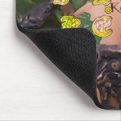 I (ハート)ケニアバッファローパッチ/プリント マウスパッド (コーナー)