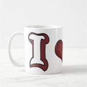 I [ハート]コーヒーマグ コーヒーマグカップ (左)