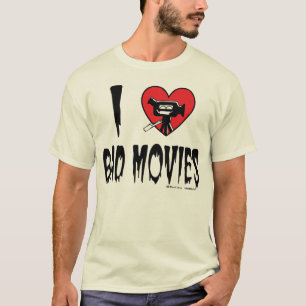 I (ハート)悪い映画 Tシャツ