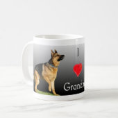 I (ハート)私の祖父のマグ コーヒーマグカップ (正面左)