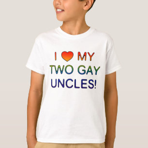 I (ハート)私の2人の陽気な叔父さん! Tシャツ