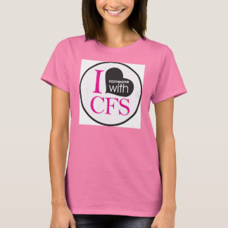 I {ハート}誰かCFS （ピンク） Tシャツ