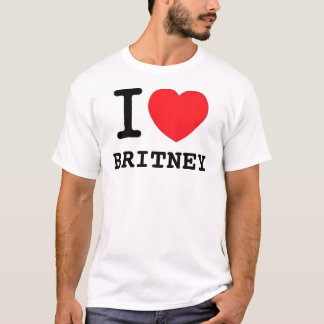 I (ハート) Britney Tシャツ