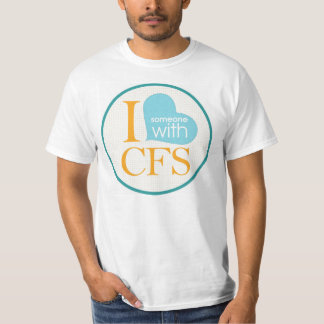 I {ハート} CFSとの誰か Tシャツ