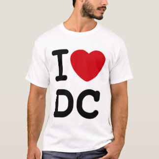 I (ハート) DC Tシャツ